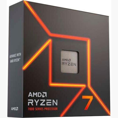 CPU|AMD|Desktop|Ryzen 7|R7-7700X|4500 MHz|Cores 8|32MB|Socket SAM5|105 Watts|GPU Radeon|BOX|100-100000591WOF