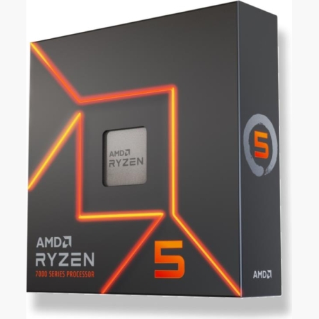 CPU|AMD|Desktop|AMD Ryzen 5|R5-7600X|4700 MHz|Cores 6|32MB|Socket SAM5|105 Watts|GPU Radeon|BOX|100-100000593WOF