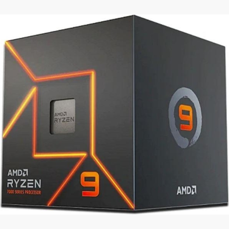 CPU|AMD|Desktop|Ryzen 9|7900|Raphael AM5|3700 MHz|Cores 12|64MB|Socket SAM5|65 Watts|GPU Radeon|BOX|100-100000590BOX