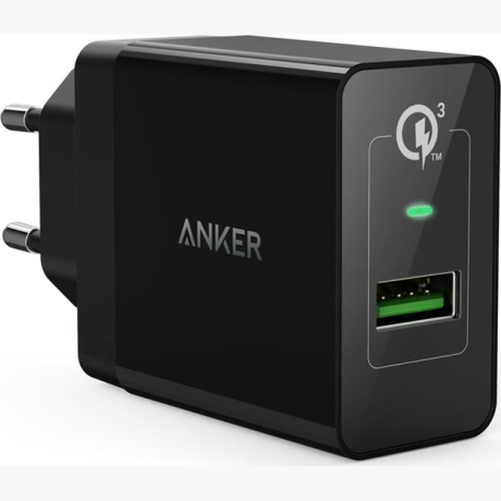 MOBILE CHARGER WALL POWERPORT/QC 3.0 A2013L11 ANKER