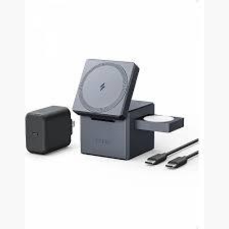 MOBILE CHARGER WRL STAND 3IN1/CUBE Y1811G11 ANKER