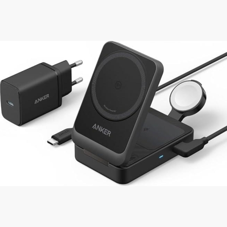 MOBILE CHARGER MAGGO 15W BLACK/MAGNETIC WL B2557311 ANKER