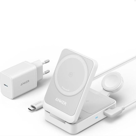 MOBILE CHARGER MAGGO 15W WHITE/MAGNETIC WL B2557321 ANKER