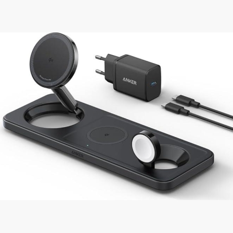 MOBILE CHARGER MAGGO PAD 15W/BL MAGNETIC WL B25M1311 ANKER