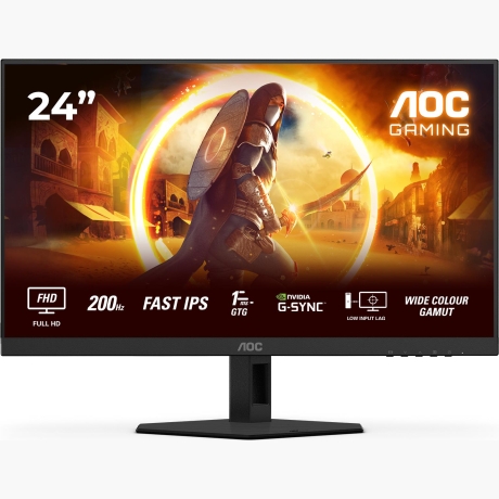 LCD Monitor|AOC|23.8 "|1920 x 1080 pixels|Full HD|Native aspect ratio 16:9|LED|Flat|24G4HRE