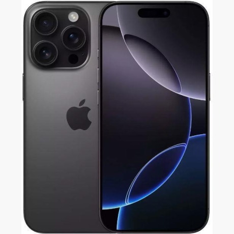 MOBILE PHONE IPHONE 16 PRO/256GB BLACK TITAN. MYNH3 APPLE