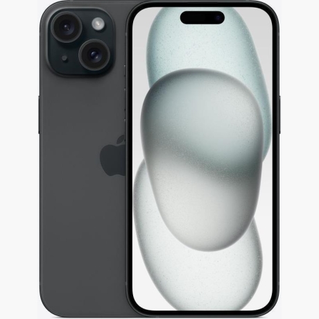 MOBILE PHONE IPHONE 15/128GB BLACK MTP03 APPLE