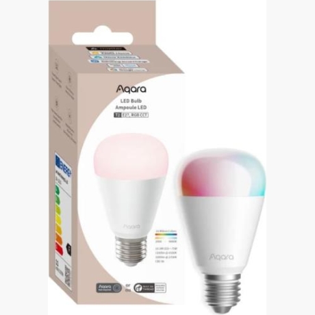 Smart Light Bulb|AQARA|Power consumption 10.5 Watts|Luminous flux 950 Lumen|9000 K|Bluetooth/ZigBee|LB-L02D
