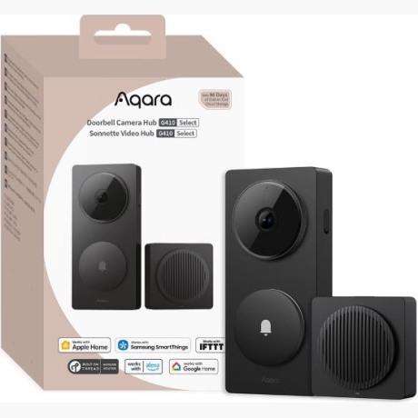 SMART HOME G410 DOORBELL CAM/HUB BLACK CH-C09D-B AQARA