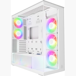 Case|ARCTIC|Xtender (White)|MidiTower|Case product features Transparent panel|Not included|Colour White|ACPCC00014A