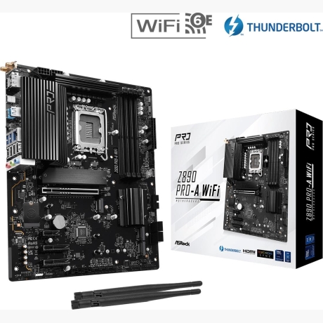 Mainboard|ASROCK|Intel Z890|LGA1851|ATX|Memory DDR5|Memory slots 4|Z890PRO-AWIFI