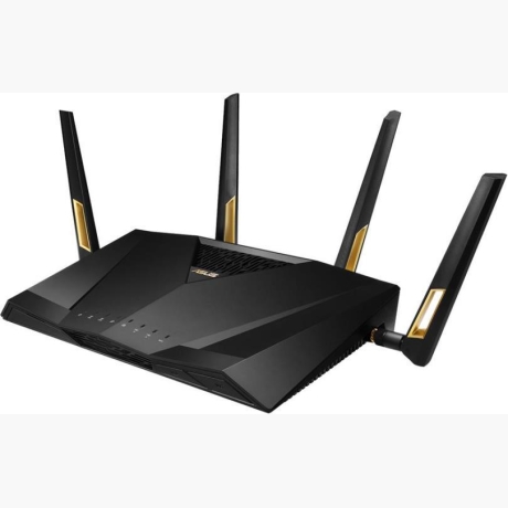 Wireless Router|ASUS|Wireless Router|6000 Mbps|Mesh|Wi-Fi 6|USB 3.2|1 WAN|4x10/100/1000M|2x2.5GbE|Number of antennas 4|RT-AX88UPRO