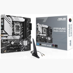 Mainboard|ASUS|Intel B760 Express|LGA1700|Micro-ATX|Memory DDR4|Memory slots 4|3xPCI-Express 4.0 16x|2xM.2|2xHDMI|1xDisplayPort|4xUSB 2.0|2xUSB 3.2|1xPS/2|1xRJ45|3xAudio port|PRIMEB760M-AWIFID4