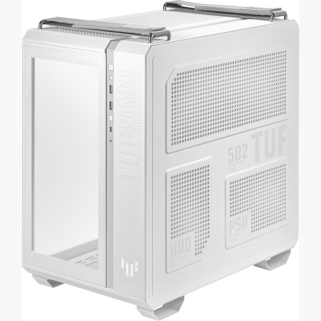 Case|ASUS|TUF Gaming GT502|MidiTower|Case product features Transparent panel|Not included|ATX|MicroATX|MiniITX|Colour White|GAMGT502PLUS/TGARGBWH