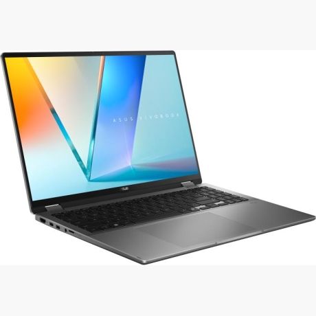 Ultrabook|ASUS|VivoBook Flip|TP3607SA-RJ033W|CPU Core Ultra|u7-256V|2200 MHz|16"|Touchscreen|2880x1800|RAM 16GB|LPDDR5x|SSD 1TB|Intel Arc Graphics|Integrated|ENG|Card Reader Micro SD|Windows 11 Home|Grey|1.78 kg|90NB1511-M001U0