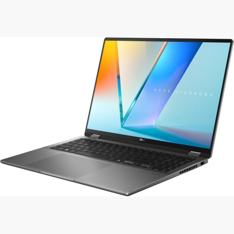 Ultrabook|ASUS|VivoBook Flip|TP3607SH-RJ013W|CPU  Core Ultra|u7-258V|2200 MHz|16"|Touchscreen|2880x1800|RAM 16GB|LPDDR5x|SSD 1TB|NVIDIA® GeForce RTXT 5050 Laptop GPU|8GB|ENG|Card Reader Micro SD|Windows 11 Home|Grey|1.8 kg|90NB15S1-M001F0