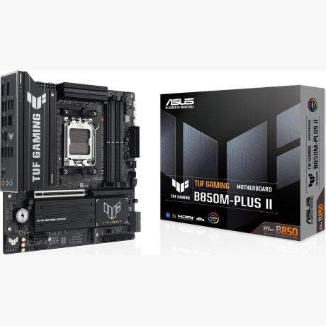 Mainboard|ASUS|AMD B850|SAM5|Micro-ATX|Memory DDR5|Memory slots 4|TUFGAMINGB850M-PLUSII