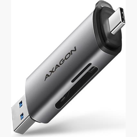 CARD READER USB-C+USB3.2 2SLOT/SD/MICROSD CRE-SAC AXAGON