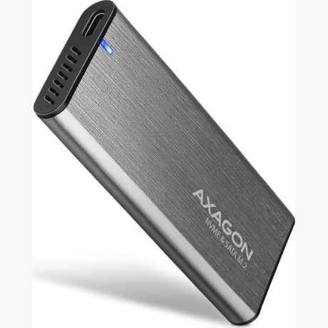 SSD ACC ENCLOSURE M.2 NVME/SATA USB-C EEM2-SG2 AXAGON