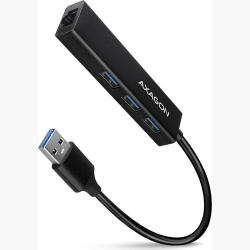 I/O HUB USB3.2 3PORT GLAN/0.2M HMA-GL3A AXAGON