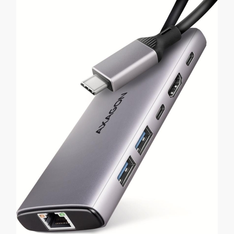 I/O HUB USB-C 6IN1 10GBPS/0.15M HMC-6G2L AXAGON
