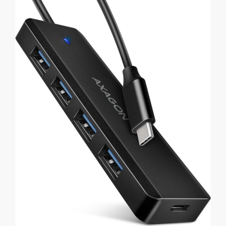 I/O HUB USB-C TRAVEL/0.19M HUE-C1C AXAGON