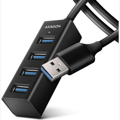 I/O HUB USB3.2 4PORT MINI/1.2M HUE-M1AL AXAGON