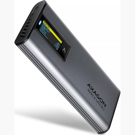 SSD ACC ENCLOSURE M.2 NVME/SATA USB3.2 EEM2-SD2 AXAGON