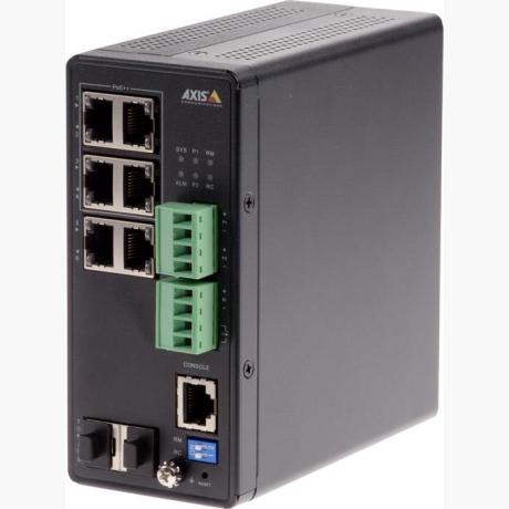 NET SWITCH 4PORT POE+ T8504-R/01633-001 AXIS