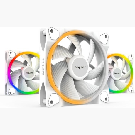 CASE FAN 120MM LIGHT WINGS PWM/WHITE PWMBL100 BE QUIET