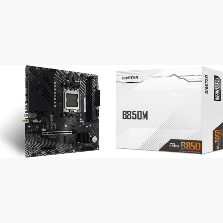 Mainboard|BIOSTAR|AMD B850|SAM5|Micro-ATX|Memory slots 2|B850MT2-EDJ