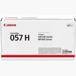 TONER BLACK 10K 057H/3010C002 CANON