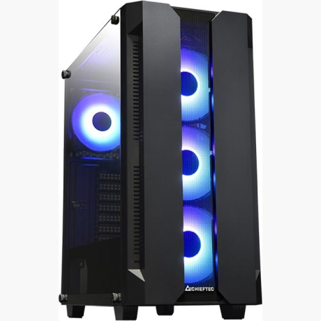 Case|CHIEFTEC|HUNTER|MidiTower|Not included|ATX|MiniITX|Colour Black|GS-01B-OP