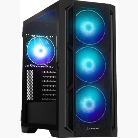 Case|CHIEFTEC|APEX LUMO|Tower|ATX|EATX|MicroATX|MiniITX|Colour Black|GA-01B-L-OP