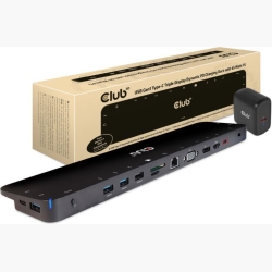 NB ACC DOCKING STATION/USB-C 65W CSV-1564W65 CLUB3D