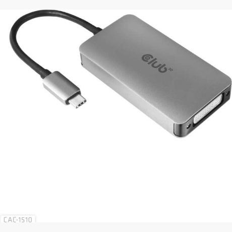 I/O ADAPTER USB-C TO DVI-D/ACTIVE M/F CAC-1510 CLUB3D