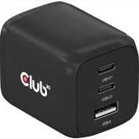 MOBILE CHARGER WALL 3PORT/GAN 65W CAC-1913EU CLUB3D