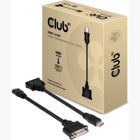 I/O ADAPTER HDMI TO DVI-D/CAC-HMD>DFD CLUB3D