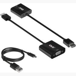 I/O ADAPTER HDMI TO VGA/AUDIO M/F CAC-1302 CLUB3D
