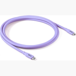 CABLE USB-C TO USB-C 2M/M/M PURPLE CAC-3004 CLUB3D