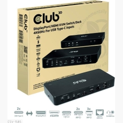 NB ACC DOCKING STATION/USB-C 120W CSV-1585 CLUB3D