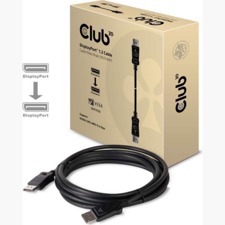 CABLE DP TO DP 3M/M/M CAC-1064 CLUB3D