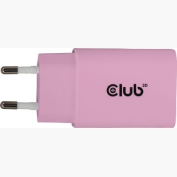 MOBILE CHARGER WALL USB-C/2PACK 30W PINK CAC-3021 CLUB3D