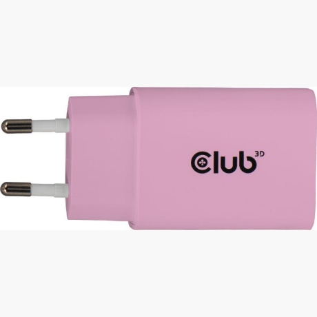 MOBILE CHARGER WALL USB-C/2PACK 30W PINK CAC-3021 CLUB3D