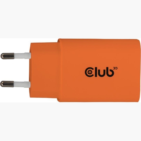 MOBILE CHARGER WALL USB-C/2PK 30W ORANGE CAC-3023 CLUB3D