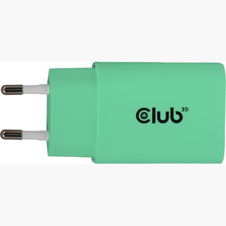 MOBILE CHARGER WALL USB-C/2PK 30W GREEN CAC-3024 CLUB3D