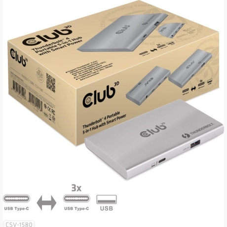 I/O HUB 5IN1 THUNDERBOLT/CSV-1580 CLUB3D