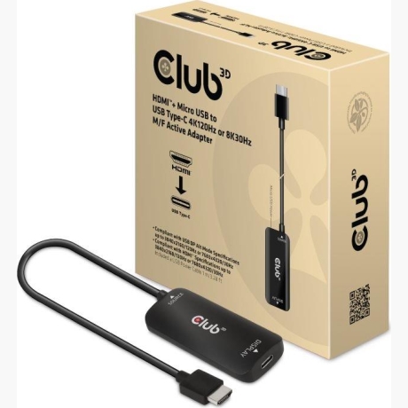 I/O ADAPTER USB-C TO USB/HDMI/M/F CAC-1336 CLUB3D