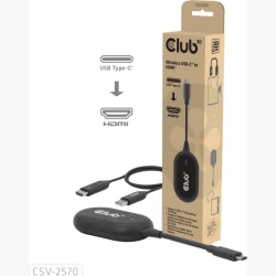 I/O ADAPTER WRL USB-C TO HDMI/CSV-2570 CLUB3D