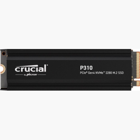 SSD|CRUCIAL|P310|2TB|M.2|PCIe Gen4|NVMe|3D NAND|Write speed 6000 MBytes/sec|Read speed 7100 MBytes/sec|TBW 440 TB|CT2000P310SSD5